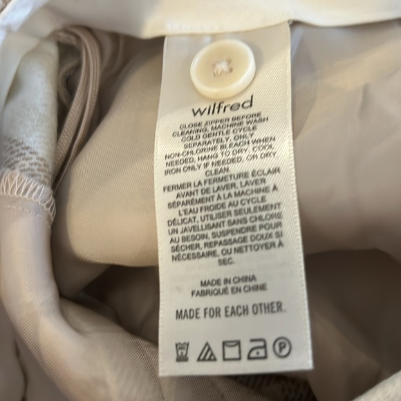 EUC Aritzia The Effortless Pant, light plaid, size 2 - Picture 4 of 5